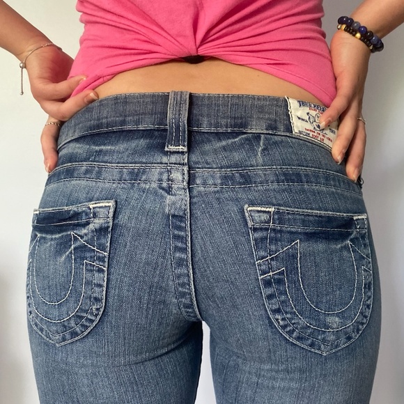 Y2K Vintage True Religion Bootcut Jeans - Picture 1 of 4